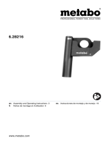 Metabo T 13-125 Set Tuck - Pointing PSTÜLI Instrucciones de operación