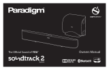 Paradigm Soundtrack 2 System Manual de usuario