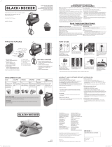 Black and Decker Appliances MX600W Guía del usuario