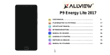 Allview P9 Energy lite 2017 - Produs resigilat Manual de usuario