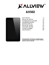 Allview AX502 Manual de usuario