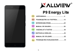 Allview P9 Energy Lite  El manual del propietario