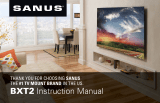 Sanus BXT2 Guía de instalación