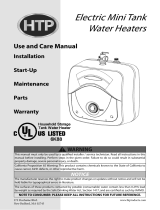 HTP Everlast Electric Mini Tank Water Heater Manual de usuario