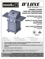Nexgrill 720-0864 Instrucciones de operación