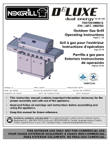 Nexgrill 720-0896CG Instrucciones de operación