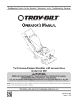 Troy-Bilt CSV 060 Manual de usuario