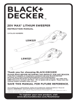 BLACK+DECKER LSW321BT Manual de usuario