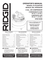 RIDGID OF60150HF-R250AFF Manual de usuario