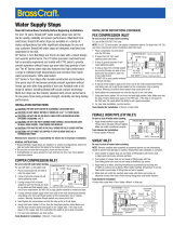 BrassCraft OR10X C1 Guía de instalación