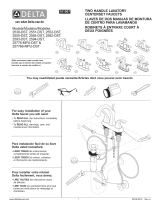 Delta Faucet 25776-MPU-DST Manual de usuario