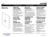 Leviton C0256-SS Guía de instalación