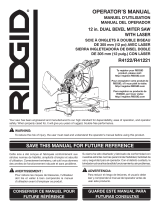 RIDGID R4122 Manual de usuario