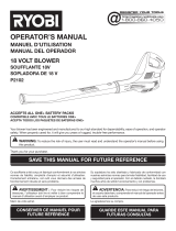 Ryobi P2102 Manual de usuario