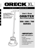 Oreck ORB700MB Guía del usuario