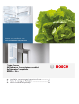 Bosch B36CL80SNS Guía de instalación