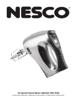 Nesco HM-350 Guía del usuario