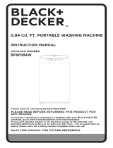 BLACK+DECKER BPWH84W Manual de usuario