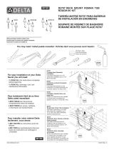 Delta Faucet Two-Handle Flexible Mount El manual del propietario