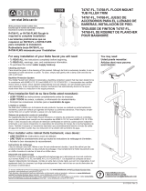 Delta Faucet T4768-BLFL Guía de instalación