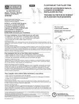 Delta Faucet T4776-CZFL Guía de instalación