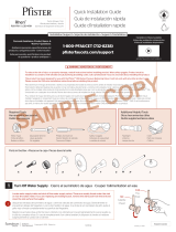 Pfister LG89-8RHB Guía de instalación