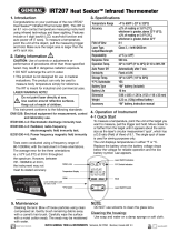 General Tools Heat Seeker Infrared Thermometer IRT207 El manual del propietario