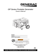 Generac GP8000E El manual del propietario
