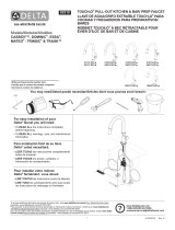 Delta Faucet Trinsic Single Handle High Arc Pull Down  Manual de usuario