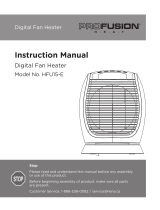 Profusion Heat HFU15-E Guía del usuario