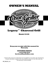 Char-Griller 2190 El manual del propietario