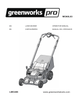 Greenworks Pro MO60L423 Instrucciones de operación