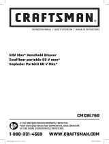 Craftsman CMCBL760E1 Instrucciones de operación