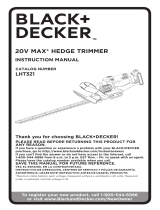 Black & Decker LHT321 Manual de usuario
