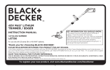 BLACK DECKER LST136B Manual de usuario