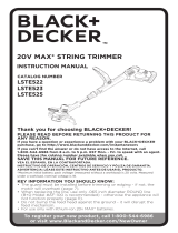 Black & Decker LST522 Manual de usuario