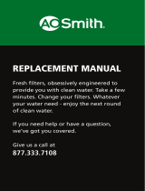 A.O. Smith AO-US-200-R Manual de usuario
