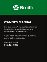 A.O. Smith AO-WH-SOFT-450T El manual del propietario