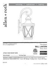 Allen + Roth 39428 Manual de usuario