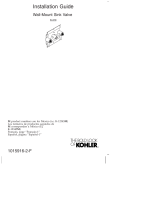 Kohler 410-K-NA Guía de instalación
