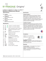 Symmons Industries S-9602-P Guía de instalación