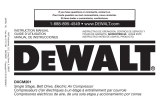 DeWalt DXCM201 Instrucciones de operación