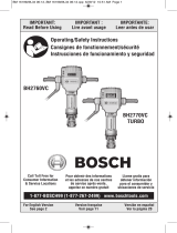 Bosch Power Tools BH2770VCD Manual de usuario