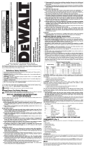 DeWalt DWD450 Manual de usuario