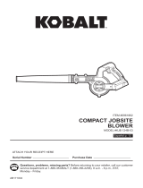 Kobalt KJB 124B-03 Manual de usuario