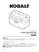 Kobalt KMDV 0124B-03 Manual de usuario