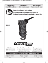 RotoZip SS355-10 Manual de usuario