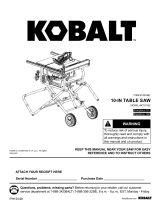 Kobalt KT10152 Manual de usuario
