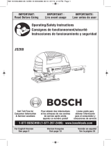 Bosch JS260 Instrucciones de operación