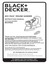 Black & Decker BDCMS20B Manual de usuario